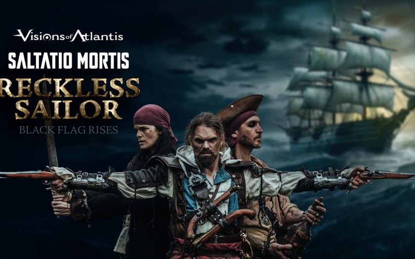VISIONS OF ATLANTIS & SALTATIO MORTIS unleash 'Reckless Sailor' for AC Black Flag