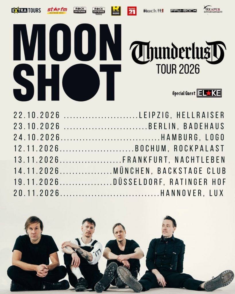 @MOON SHOT Release New Single & Music Video "Hammer Of Changes" – Album 'Thunderlust' Due September 18